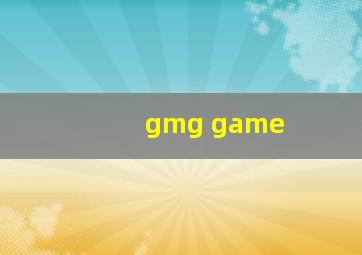 gmg game